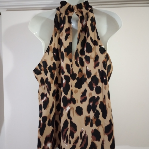 🆕⛱️Leopard Print Halter-Style Top - Picture 8 of 8